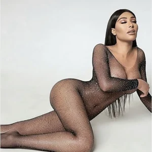 BELLA crotchless jumpsuit