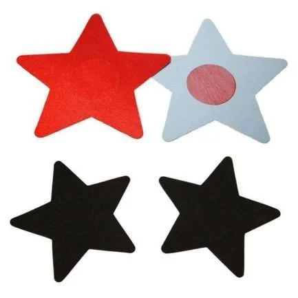 STAR nipple stickers