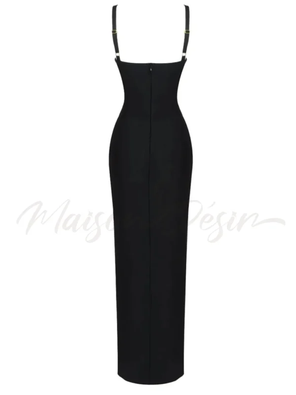 MONICA — Maxi bandage Dress
