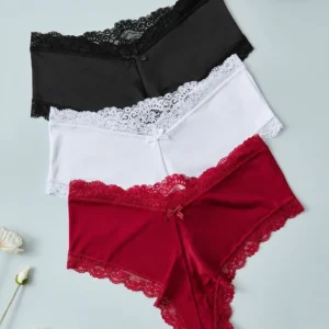 MIA - Satin like lace mix booty shorts