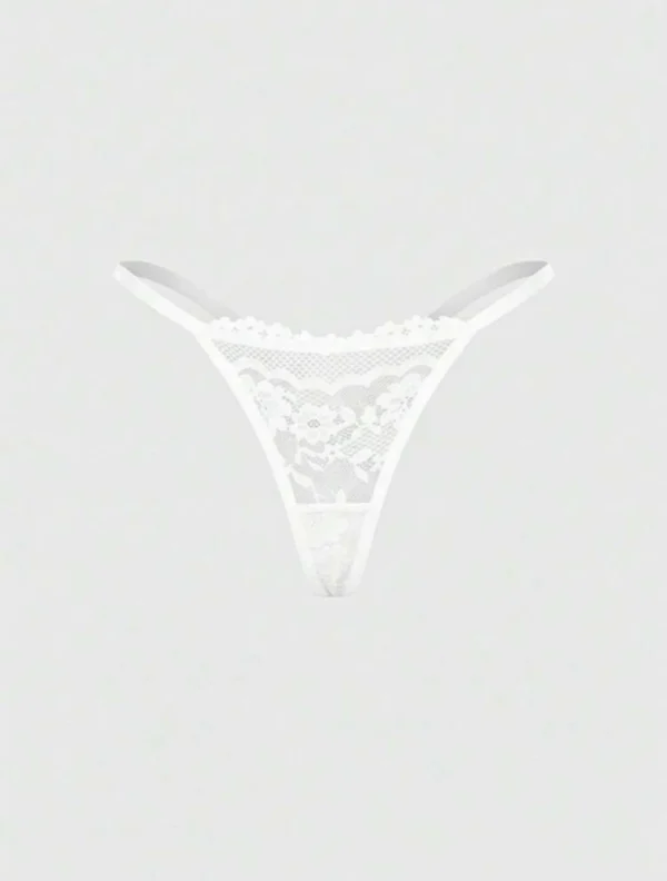 DREAM lace V-rhinestone string