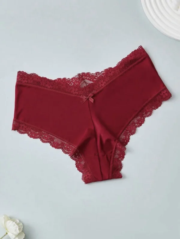 MIA - Satin like lace mix booty shorts