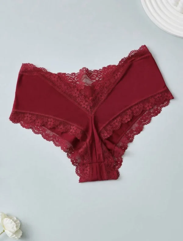 MIA - Satin like lace mix booty shorts