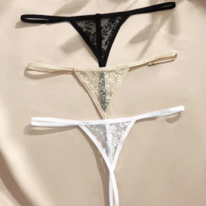 COOKIE - mini triangle lace T-string