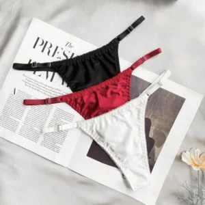 MILENA - V-satin like Thong
